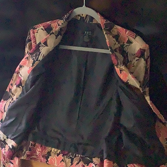 RQT petites fall jacket 10P beautiful colors lined Pink orange gold black - Picture 14 of 14